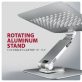Axagon STND-LR ALU HQ 10"-17,3" laptop állvány