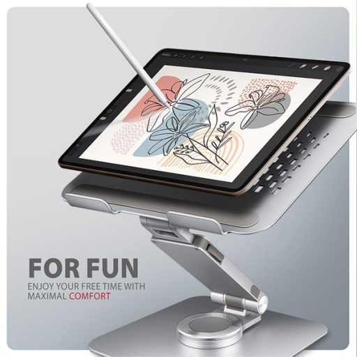 Axagon STND-LR ALU HQ 10"-17,3" laptop állvány