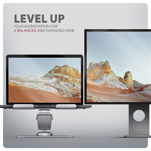 Axagon STND-LR ALU HQ 10"-17,3" laptop állvány