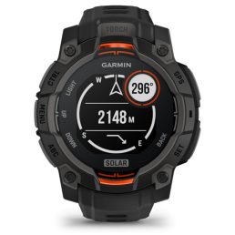Garmin Instinct 3 45mm Solar fekete okosóra