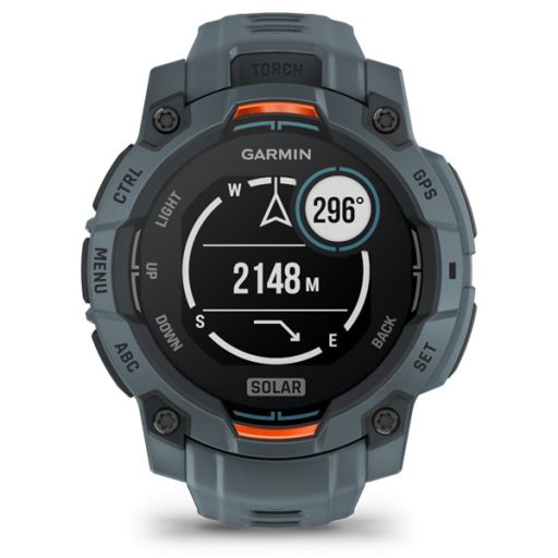 Garmin Instinct 3 45mm Solar szürke okosóra
