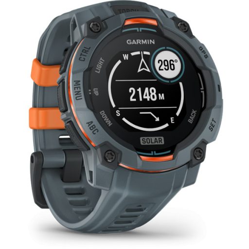 Garmin Instinct 3 45mm Solar szürke okosóra