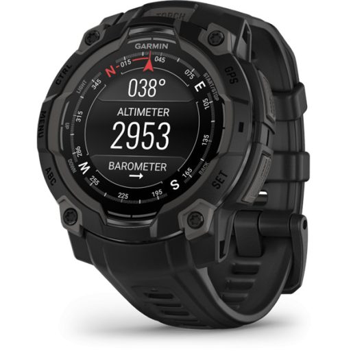 Garmin Instinct 3 45mm AMOLED fekete okosóra