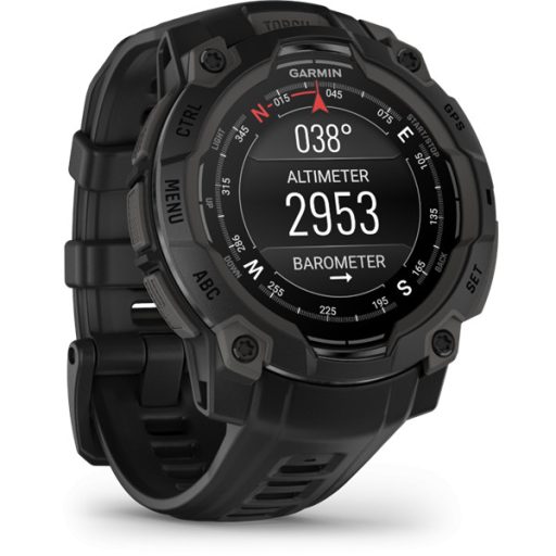 Garmin Instinct 3 45mm AMOLED fekete okosóra