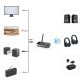   Hama 00205322 "Link it duo" (kijelzővel)bluetooth audio adó-vevő