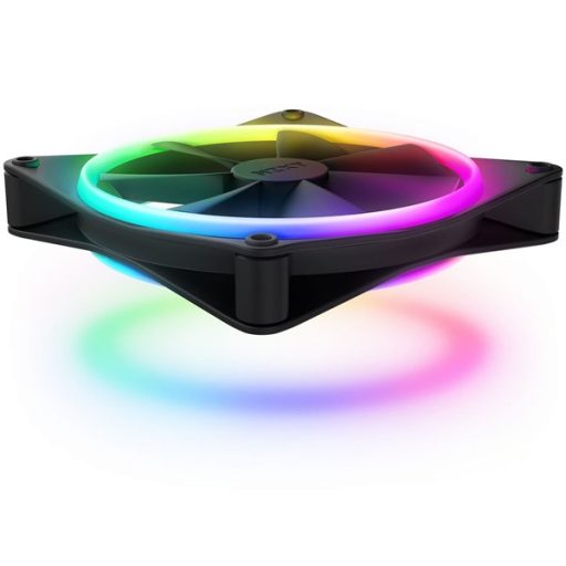 NZXT 2xF140 RGB DUO fekete ventilátor & RGB vezérlő