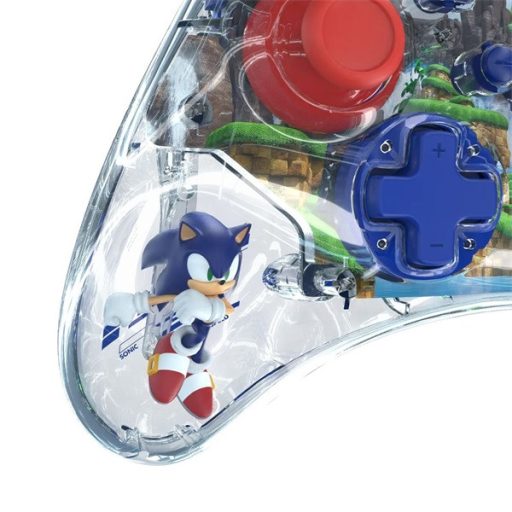 PDP 500-234-SON REALMz Nintendo Switch/Switch 2 LED Sonic: Green Hill Zone vezeték nélküli kontroller