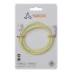Sbox TYPE-C-1-Y 1m 60W Type-C sárga adat- és töltőkábel