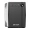 Hikvision DS-UPS1000 1000 VA/600 W, beépített akkumulátor 12V/9Ah, 2 db Schuko(DIN), Szünetmentes tápegység