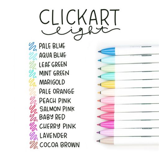 Zebra ClickArt nyomógombos 12 db-os filctoll készlet