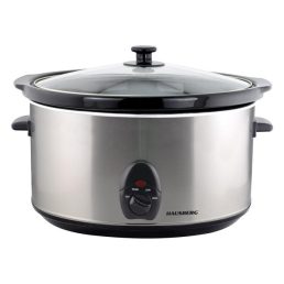   Hausberg HB-1300 200W ezüst-fekete elektromos lassú főző 3,5L