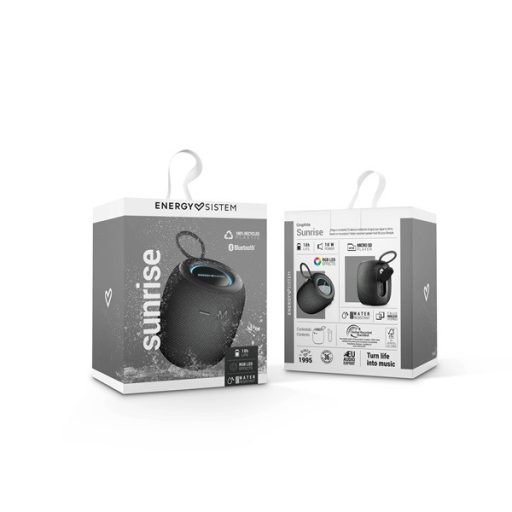 Energy Sistem EN 457885 Sunrise grafit Bluetooth hangszóró