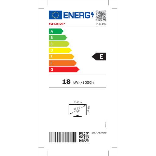 Sharp 24" 24FA2E HD Ready LED TV