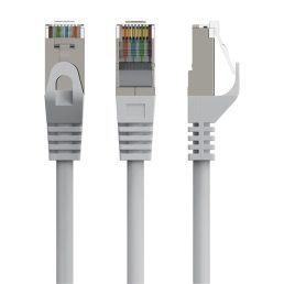   Gembird PP6A-LSZHCU-50M S/FTP Cat. 6A LSZH szürke patch kábel