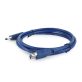   Gembird CCP-USB3-AMAF-6 High End 1,8m USB-A (male) - USB-A (female) USB 3.0 kék bővítő kábel