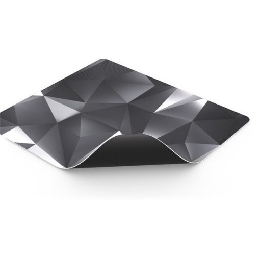 Endorfy Crystal Black L (400x450x3 mm, csúszásgátló, mintás) fekete egérpad
