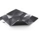   Endorfy Crystal Black L (400x450x3 mm, csúszásgátló, mintás) fekete egérpad