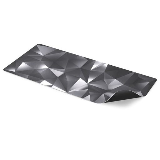 Endorfy Crystal Black XL (400x900x3 mm, csúszásgátló, mintás) fekete egérpad