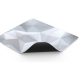   Endorfy Crystal Onyx White L (400x450x3 mm, csúszásgátló, mintás) fehér egérpad