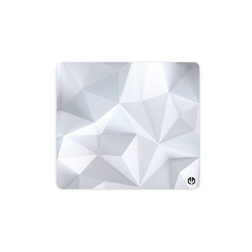 Endorfy Crystal Onyx White L (400x450x3 mm, csúszásgátló, mintás) fehér egérpad