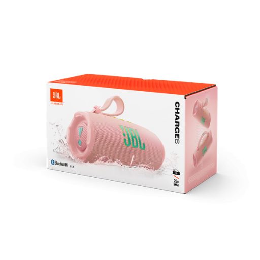 JBL Charge 6 pink Bluetooth hangszóró
