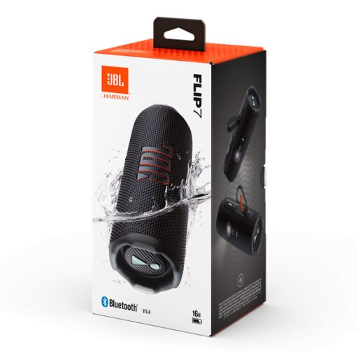 JBL FLIP 7 fekete Bluetooth hangszóró