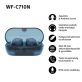 Sony WFC710 True Wireless Bluetooth zajszűrős üvegkék fülhallgató