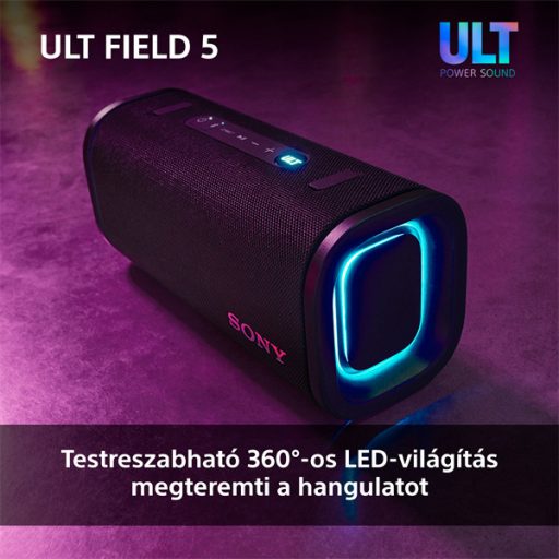 Sony ULT Field 5 fehér Bluetooth hangszoró