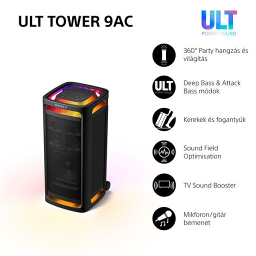 Sony ULT Tower 9 party hangszóró