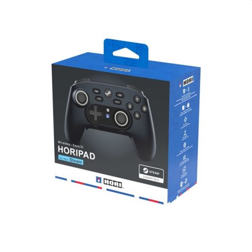 Hori Horipad Steam/Steam Deck/PC giroszkóp, porgramozható vezeték nélküli kontroller