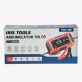   IRIS TOOLS ITBC-300 Intelligens automata akkumulátor töltő, 12V 6A, töltés 0V-tól!, AGM, GEL, Wet Lead Acid, Lifepo4 bat