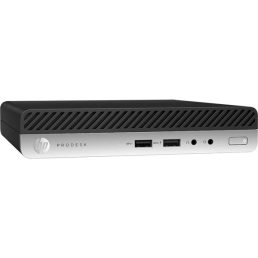   HP ProDesk 400 G4 Micro/i5-8500T/16GB/256GB SSD/Win Pro COA fekete asztali számítógép (Használt A)