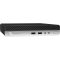 HP ProDesk 400 G4 Micro/i5-8500T/16GB/256GB SSD/Win Pro COA fekete asztali számítógép (Használt A)