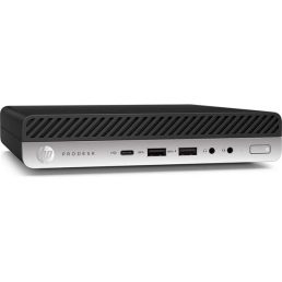   HP ProDesk 600 G5 Micro/i5-9500T/16GB/256GB SSD/Win Pro COA fekete asztali számítógép (Használt A)