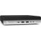 HP ProDesk 600 G5 Micro/i5-9500T/16GB/256GB SSD/Win Pro COA fekete asztali számítógép (Használt A)