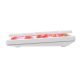   White Shark GK-006211-W/R-US Nagamaki US fehér (red switch) gamer billentyűzet