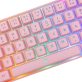 White Shark GK-2201P-US Ronin US pink gamer billentyűzet