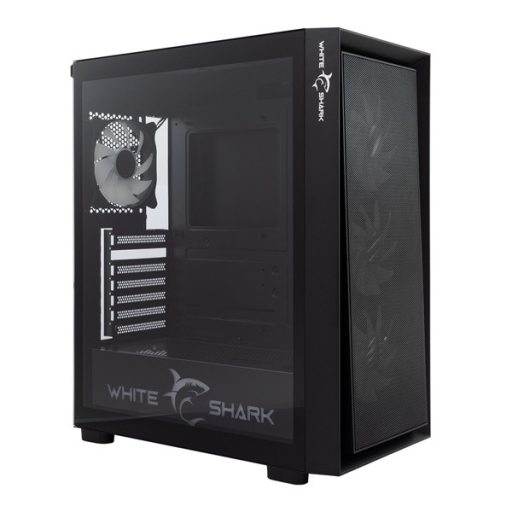 White Shark GCC-2401B Warhead fekete (táp nélküli switch) ablakos E-ATX ház