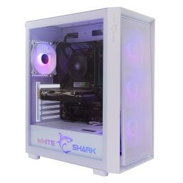   White Shark GCC-2401W Warhead fehér (táp nélküli switch) ablakos E-ATX ház