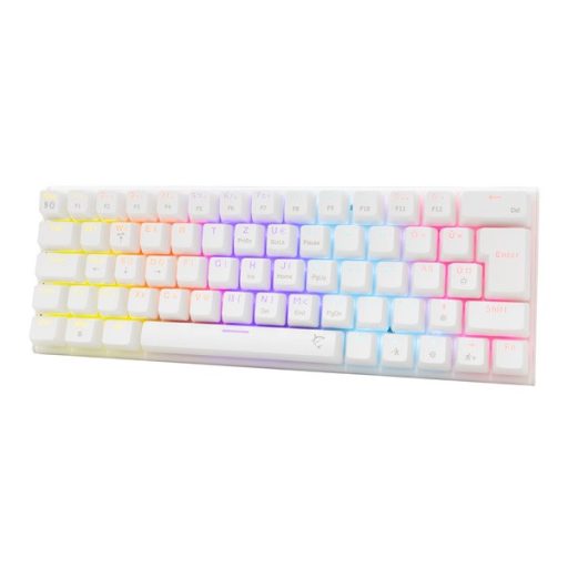 White Shark GK-002223V2-W/BL-HU Wakizashi 2 HUN fehér (blue switch) gamer billentyűzet
