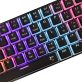 White Shark GK-2202-2B/BL-US Ashiko 2 US fekete (blue switch) gamer billentyűzet