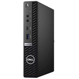   Dell Optiplex 5080 Micro/i5-10th/16GB/256GB SSD/Win Pro COA/fekete asztali számítógép (Használt A+,felújított)