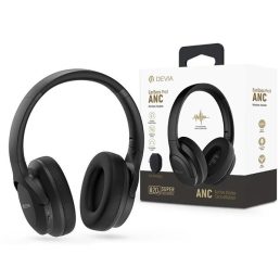   Devia ST104143 EarBass Pro1 ANC Bluetooth fekete sztereó fejhallgató