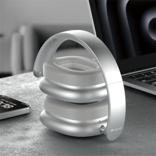 Devia ST121843 EarBass Pro2 ANC Bluetooth ezüst sztereó fejhallgató