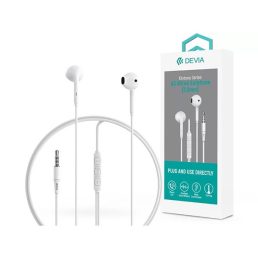   Devia ST108752 Kintone A3 In-Ear 3,5mm jack fehér sztereó fülhallgató
