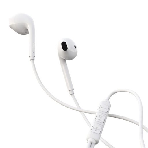 Devia ST108752 Kintone A3 In-Ear 3,5mm jack fehér sztereó fülhallgató