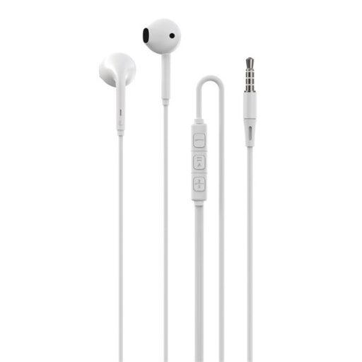 Devia ST108752 Kintone A3 In-Ear 3,5mm jack fehér sztereó fülhallgató
