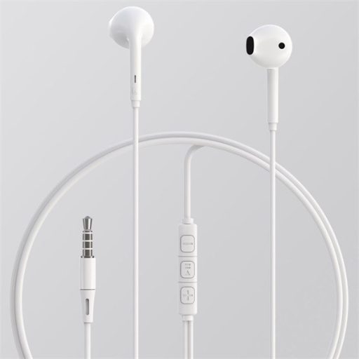 Devia ST108752 Kintone A3 In-Ear 3,5mm jack fehér sztereó fülhallgató