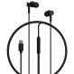   Devia ST108776 Smart Series M1 Metal In-Ear Type-C fekete sztereó fülhallgató