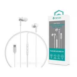   Devia ST108783 Smart Series M1 Metal In-Ear Type-C ezüst sztereó fülhallgató